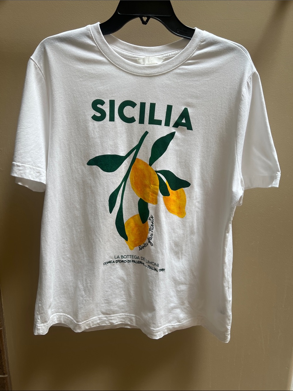 H&M “Sicilia” Graphic Tee Shirt